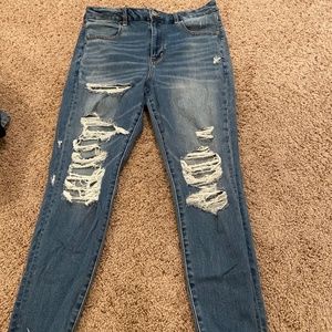 American eagle high waisted jeans